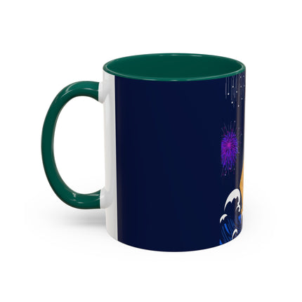 Liberty's Triumph Colorful Mugs – Art Deco Glory & Triumphant Spirit