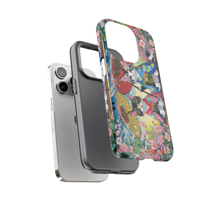 Kimono Kitties Phone Cases