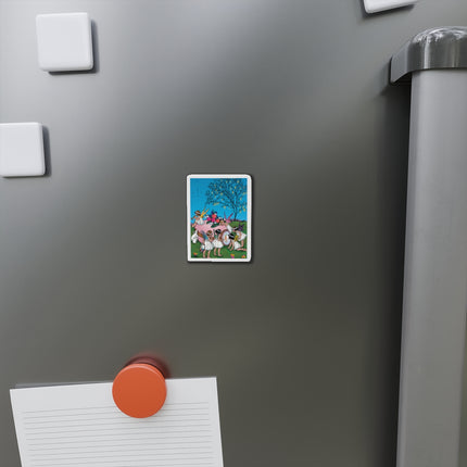 Enchanted Easter Gathering Die-Cut Magnets (5 Sizes)