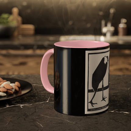A Lame Marabou by Samuel Jessurun de Mesquita Colorful Mugs, 11oz