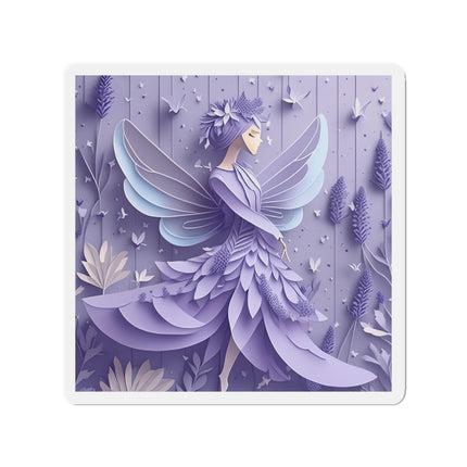 Lavender Fairy Die-Cut Magnets (4 Sizes)