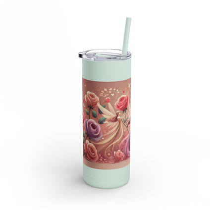 Whimsical Fairies Skinny Matte Tumbler, 20oz