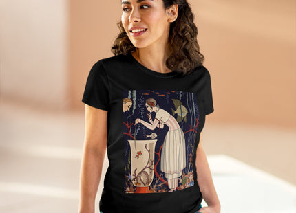 L'Etourdissant Petit Poisson (The Dazzling Little Fish) by George Barbier Women's Midweight Cotton Tee