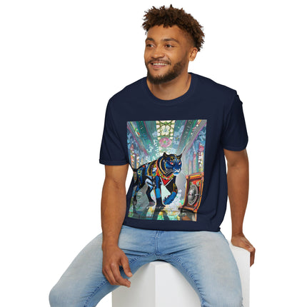 Cyber Panther's Hunt Softstyle T-Shirt