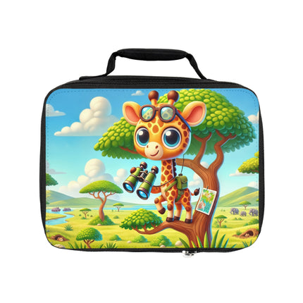 Giraffe Lookout Lunch Bag – Curious Explorer & Safari Spirit