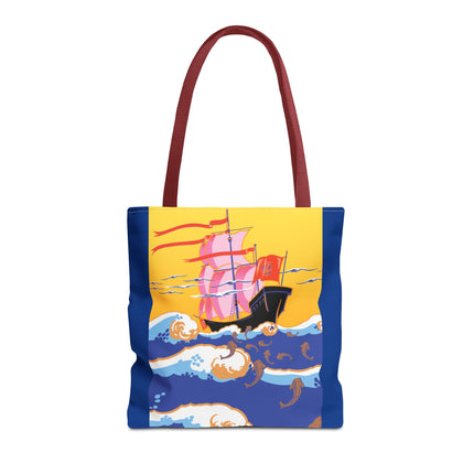 Golden Seas and Whimsical Dreams Tote Bag (AOP)