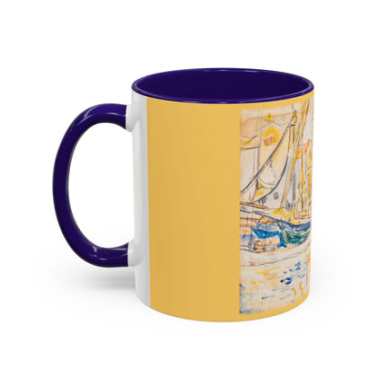 Saint-Tropez by Paul Signac Colorful Mugs (11oz, 15oz)