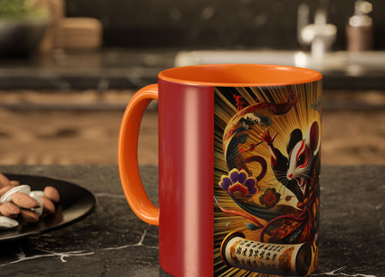 Theatrical Mouse on a Mission Colorful Mugs (11oz, 15oz)