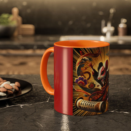 Theatrical Mouse on a Mission Colorful Mugs (11oz, 15oz)