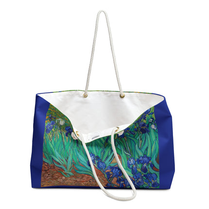 Irises by Vincent Van Gogh Weekender Bag