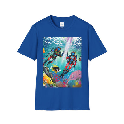 FBI Robot Dive Team Softstyle T-Shirt