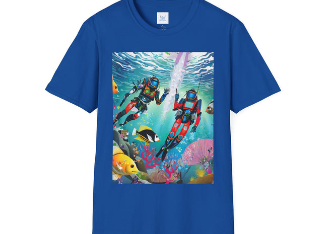 FBI Robot Dive Team Softstyle T-Shirt