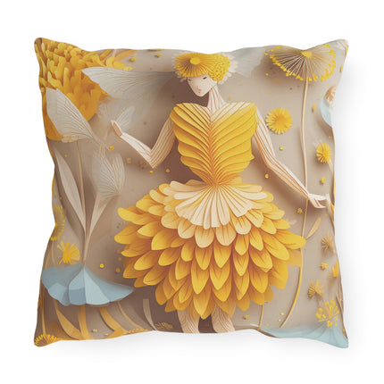 Dandelion Fairy Outdoor Pillows
