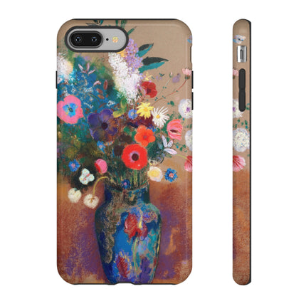 Bouquet of Flowers by Odilon Redon Phone Cases