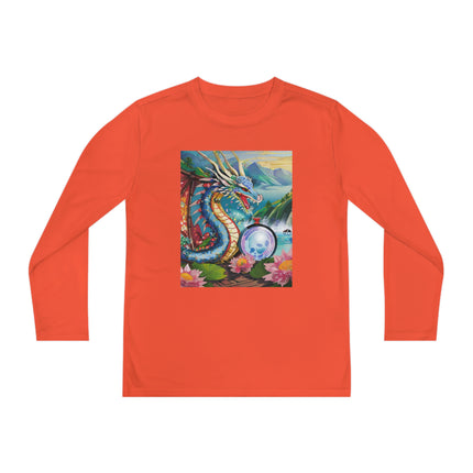 Wisdom's Guardian Youth Long Sleeve Competitor Tee – Dragon Magic & Ancient Wisdom
