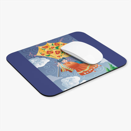 Flight of Blossoms Mouse Pad, Rectangle