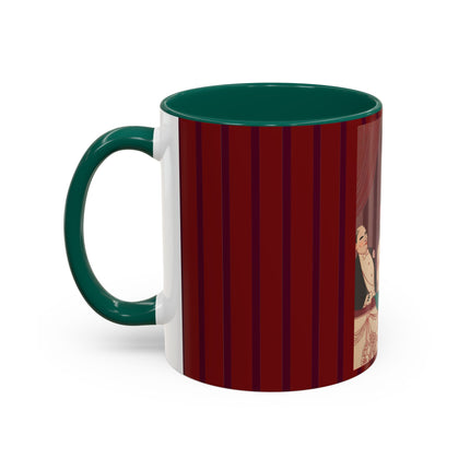 La Loge by George Barbier Colorful Mugs (11oz, 15oz)