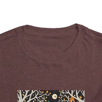 Night of the Trick-or-Treating Owlets Toddler Short Sleeve Tee