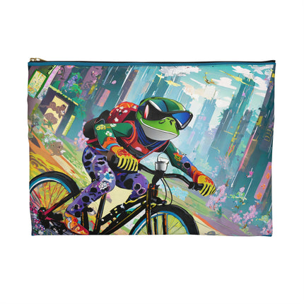 Cyberpunk Frog Pencil Case