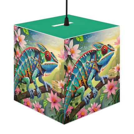 Camouflage Chameleon Light Cube Lamp