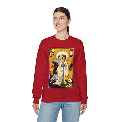 Golden Embrace Heavy Blend™ Crewneck Sweatshirt