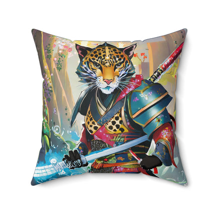 Circuit Samurai Spun Polyester Square Pillow