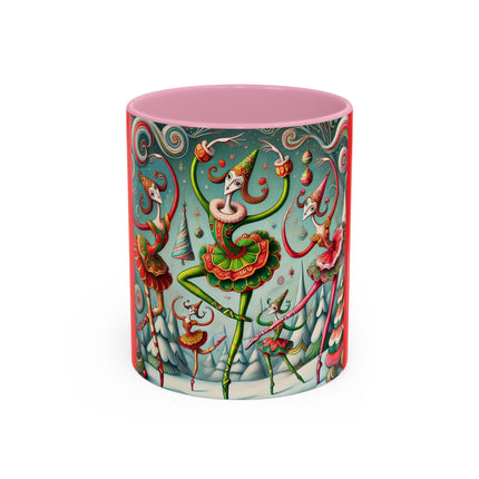 Christmas Ballet of the Absurd Colorful Mugs (11oz, 15oz)