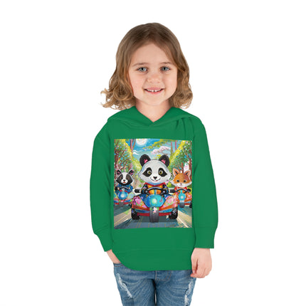 Bumper Car Bonanza Toddler Pullover Fleece Hoodie