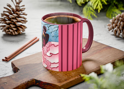 Winter Rose Empress Colorful Mugs (11oz, 15oz)