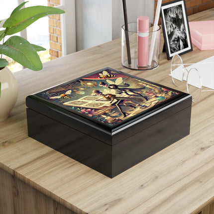Fairy Designers Jewelry Box – Whimsical Artistry & Festive Magic