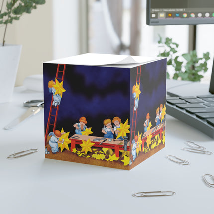 The Angels' Workshop Note Cube