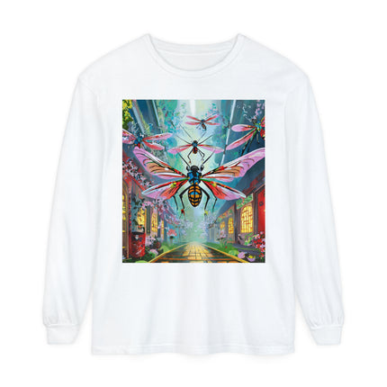Neon Swarm Long Sleeve T-Shirt