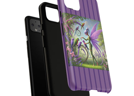 Lavender-Winged Fairy Phone Cases