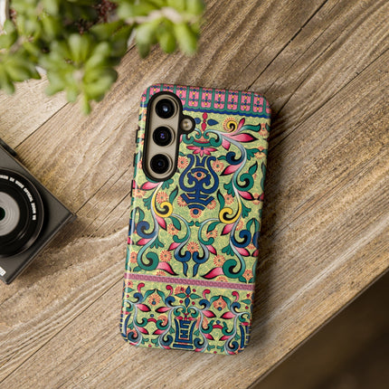 Colorful Flower Pattern by Owen Jones Phone Cases