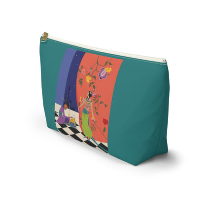 Midnight Arabian Reverie Cosmetic Bag – Exotic Elegance & Mystical Enchantment