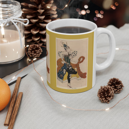 The Peri by Leon Bakst Ceramic Mug 11oz