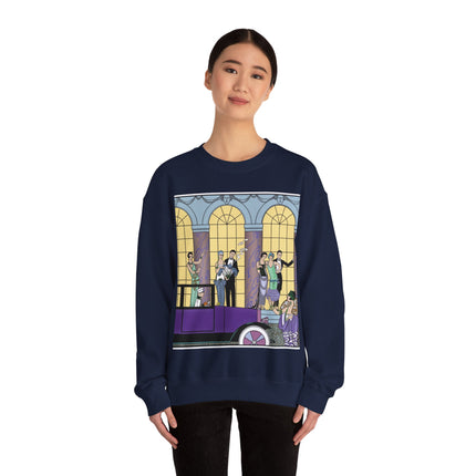 Au Revoir by George Barbier Heavy Blend™ Crewneck Sweatshirt