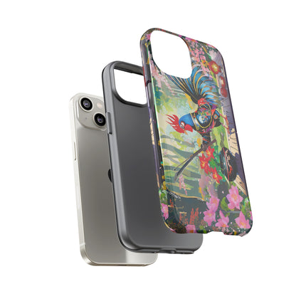 Cyberpunk Rooster Phone Cases