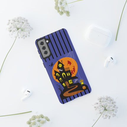 Halloween Night at the Haunted House Phone Cases