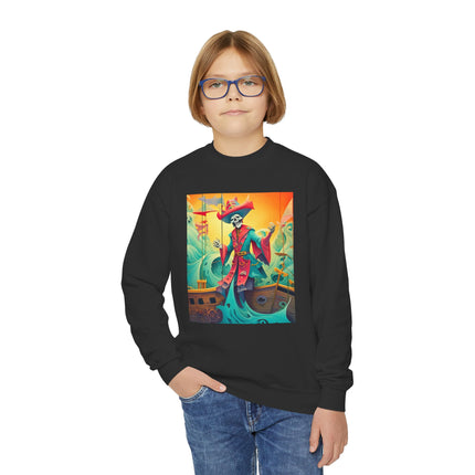 Skeleton Crew of the Misty Seas Youth Crewneck Sweatshirt