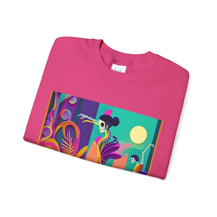 Dance of the Skeleton Ballerinas Unisex Heavy Blend™ Crewneck Sweatshirt