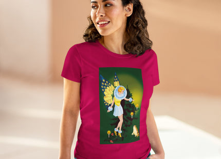The Enchanted Encounter Women's Midweight Cotton Tee