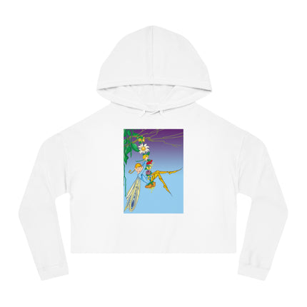 A Fairy's Delight Cropped Hooded Sweatshirt