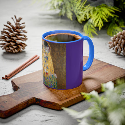 The Kiss by Gustav Klimt Colorful Mugs (11oz, 15oz)