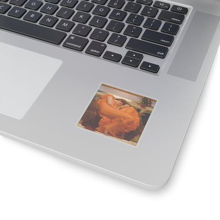 Flaming June by Frederic Leighton Kiss-Cut Stickers (4 Sizes)