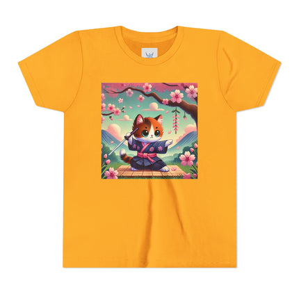 Samurai Kitten Youth Short Sleeve Tee