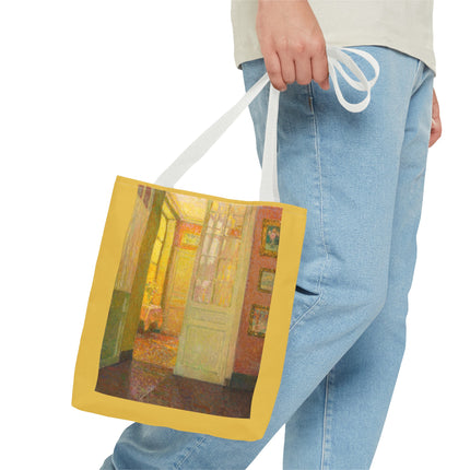 Interior, Window Light by Henri Le Sidaner Tote Bag (AOP)