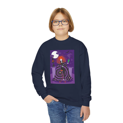 Mystic Elegance Youth Crewneck Sweatshirt