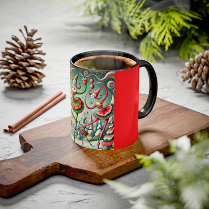 Christmas Ballet of the Absurd Colorful Mugs (11oz, 15oz)