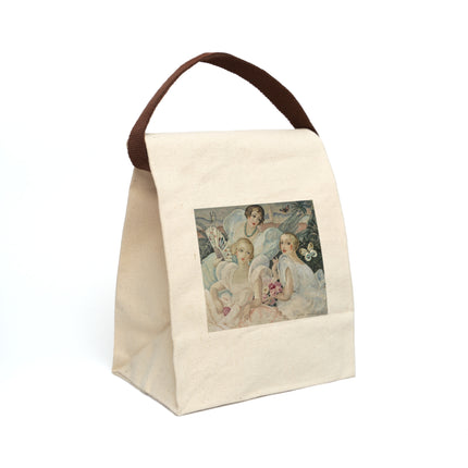 Les Femmes Fatales by Gerda Wegener Canvas Lunch Bag With Strap
